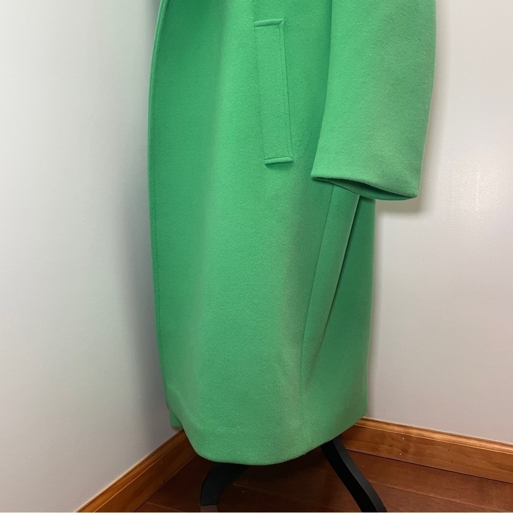 Blanca- The Adeline Coat Green Size Large Oversized Wool Winter Staple Fashion - Picture 10 of 15